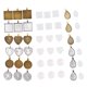 thumbnail image 4 of 48 piezas de cabujón de cristal, bandejas colgantes de bisel para joyas, cabujón de cúpu, cabujón de cristal, cabujón en , joyería DIY Pta bronce BLESIY Bandejas colgantes del bisel, 4 of 8