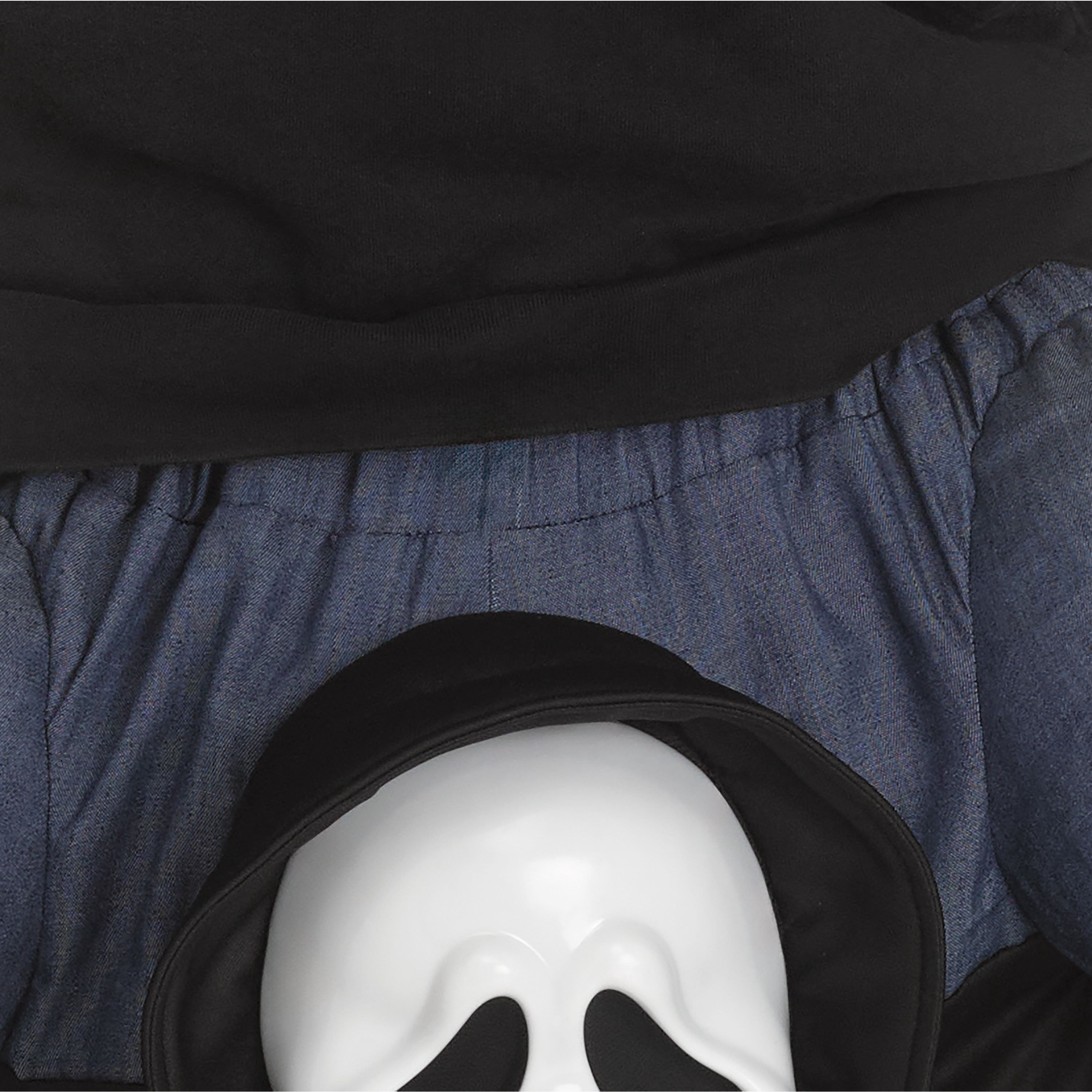 Carry Me Ghostface Halloween Costume for Adults, Adult Size XS-XL (26-42), by Fun World