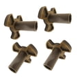 thumbnail image 3 of Tnarru 4Pcs Microwave Turntable Coupler Y Type Bracket Durable Easy to Operate Turntable Bracket for Coupling Sleeve Y Shaped Frame 15x25x11mm 6mm, 3 of 8