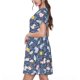 thumbnail image 2 of Easygdp Cute Baby Animals para Vestido Transpirable de Mujer, Vestido Suelto de Manga Corta con Pliegues y Bolsillos para el Verano, 2 of 6