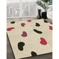 thumbnail image 3 of Ahgly Company Machine Washable Indoor Rectangle Transitional Moccasin Beige Area Rugs, 2' x 4', 3 of 7