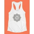 thumbnail image 3 of Mandala. Round Ornament Pattern Tank Women -Image by Shutterstock, Female Large, 3 of 4