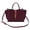 Wine-b, variant on Style Large Capacity Tote For Fashion Shoulder Handbag Crossbody Purse for Autumn Winter Daily Use