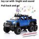 thumbnail image 2 of Camionetas de juguete para niños F150 Raptor Diecast Metal modelo de coche con sonido y luz para niños de 3 años y hasta azul Afortunado Sencillez, 2 of 2