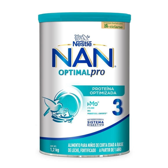 Alimento para niños de corta edad NAN Optimal Pro etapa 3 a partir de 1 año 1.2 kg