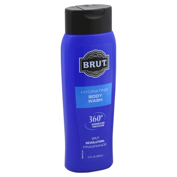 brut hydrating body wash 360 degree deodorizing protection brut