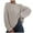 Khaki, variant on pstuiky Pullover Sweaters for Women, Women Printing Long Sleeve Crew Neck Pullover Sweater Classic Fit Womens Sweaters Knit Sweater