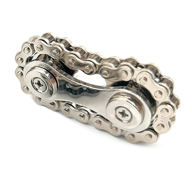 TFixol Chaîne de Vélo à Engrenages Chaîne de Décompression Fingertip Jouet de Décompression