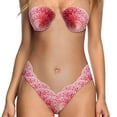 thumbnail image 3 of Bikini de una sola pieza con estampado de piel sexy, traje de baño de bikini de uso versátil, 3 of 6