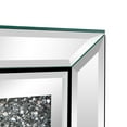 thumbnail image 4 of Hassch Modern And Contemporary Mirror Surface With Diamond 3-Drawers Nightstand Bedside Table, 4 of 8