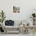 thumbnail image 3 of Stupell Industries Blooming Cottage Path Landscape Painting Gallery Wrapped Canvas Art Print Wall Art, 17 x 17, 3 of 8