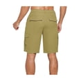 thumbnail image 2 of Liacowi Men's Shorts Solid Color High Waist Short Cargo Pants Loose Pants for Summer, M/L/XL/XXL/XXXL, 2 of 5