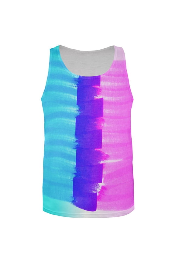 Color Me Transgender All Over Mens Tank Top Multi LG