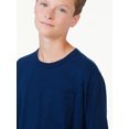thumbnail image 4 of Free Assembly Boys Long Sleeve Slub Jersey Tee, Sizes 4-18, 4 of 5