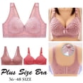 thumbnail image 6 of Multisize Breathable Bralette Soft Thin Female Sexy Lingerie Comfort for Women Underwear Plus Size Bra Wire Free NUDE STYLEB-44, 6 of 8