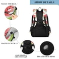 thumbnail image 4 of FORMRS Unisex School Backpack 17" Student Travel Bag with Laptop Compartment, Cartoon Watermelon, 4 of 7