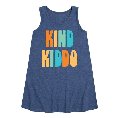 

Instant Message - Kind Kiddo - Toddler & Youth Girls A-line Dress