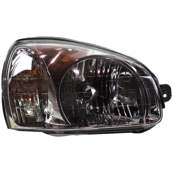 Right Headlight Assembly - Compatible with 2003 - 2006 Hyundai Santa Fe Sport Utility 2004 2005