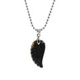 thumbnail image 1 of Piedras Naturales Talladas De ángel Colgante Collar Para Mujeres Hombres, Un Perfecto Para Un Ser Querido Salvador Collar de ala de ángulo, 1 of 5