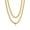 Gold, variant on 5mm Classic Cuban Link Chain for Women 14'' Stainless Steel Choker Chain Jewelry for Valentine's Day Gift for Wife Girlfriend