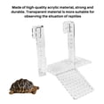 thumbnail image 3 of Wall Hanging Basking Platform Multifunctional Reptile Ramp Ladder Acrylic Resting Terrace Unique Resting Feeding Terrace Natural Tortoise Bask Terrace, 3 of 7