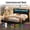 Black, variant on Frostbloom Full Size Velvet Bed with Vertical Striped Wingback Headboard, Double Storage Shelves & Built-in Outlets, Black