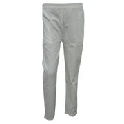 <mark>Mogul</mark> Women's Casual Pant Elastic Waistband White Comfy Yoga Trousers