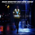 thumbnail image 2 of Gilet Réfléchissant Led Haute Visibilité, Lumières de Course Réfléchissantes pour Coureur, 2 of 5