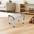 thumbnail image 3 of Silla de ducha: taburete de baño para ducha interior, banco antideslizante, taburete de bañera con patas de acero inoxidable para personas mayores y niños que se lavan las manos., 3 of 6
