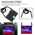 thumbnail image 3 of Case For iPad Pro 11 inch M4 (2024)/Air 11 M2 (2024)/Air 11" M3 (2025) Lightweight Contrast Color Cover With Pen Holder and Shoulder Strap, 3 of 6