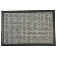 thumbnail image 2 of Rubber-Cal "Wellington" Rubber Backed Carpet Doormat - 18 x 30 inches - Gray Polypropylene Mat, 2 of 6