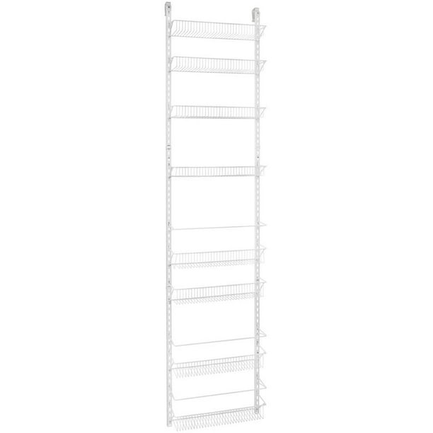 Closetmaid 8 Tier All Ages Wire Wall, 8 Inch Deep Wire Closet Shelving