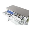 thumbnail image 4 of Convenience Concepts French Country Stainless Steel Top Kitchen Cart- White Wood, 4 of 10