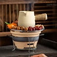 thumbnail image 6 of Baoblaze Porcelain Tea Pot Tea Infuser Blooming And Loose Tea Leaf Kettle with Anti Scald M, 6 of 8