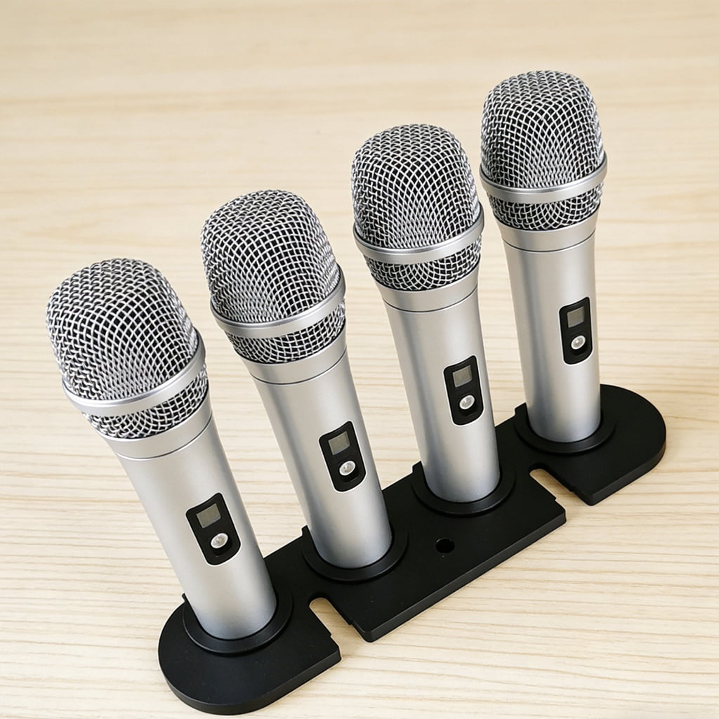 JROCHE Microphones Holder Stand Accessory With 3/8 Thread For Easy Installation And Use