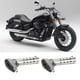 thumbnail image 4 of Muffler de Escape Hexagonal, Tubería de Escape de Motocicleta Galvanizada A Alta Temperatura Muffler de Deformación Anti deformas 2 PCS para ATV, 4 of 7