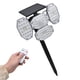 thumbnail image 4 of Lámpara decorativa con energía solar, lámpara de pared solar 164 Lámpara de pared solar para patio al aire libre Luz de pared LED Materiales ecológicos, 4 of 8