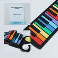 thumbnail image 5 of Piano portátil enrollado a mano HUOGUO de 49 teclas con cuerno para todas las edades, 5 of 5