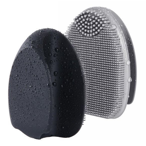 Depurador facial de silicona suave Cepillo de limpieza facial Exfoliación facial Exfoliante para masaje Limpieza de poros Removedor de espinillas de nariz Exfoliante profundo para todo tipo de pieles