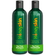 Honeyskin Organic Tea Tree Oil Shampoo Conditioner Set (16oz)