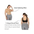 thumbnail image 5 of FUTATA Women's Plus Size Sports Bra High Support Seamless Running Yoga Workout Bra With Removable Pads Comfort Activewear Tops,1/2 Pack, 5 of 8