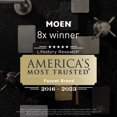 thumbnail image 2 of Moen Prep Series Disposer 1/2 Horsepower Continuous Feed Garbage Disposal Featuring Fast Track Technology Power Cord Included Gt50C, 2 of 9
