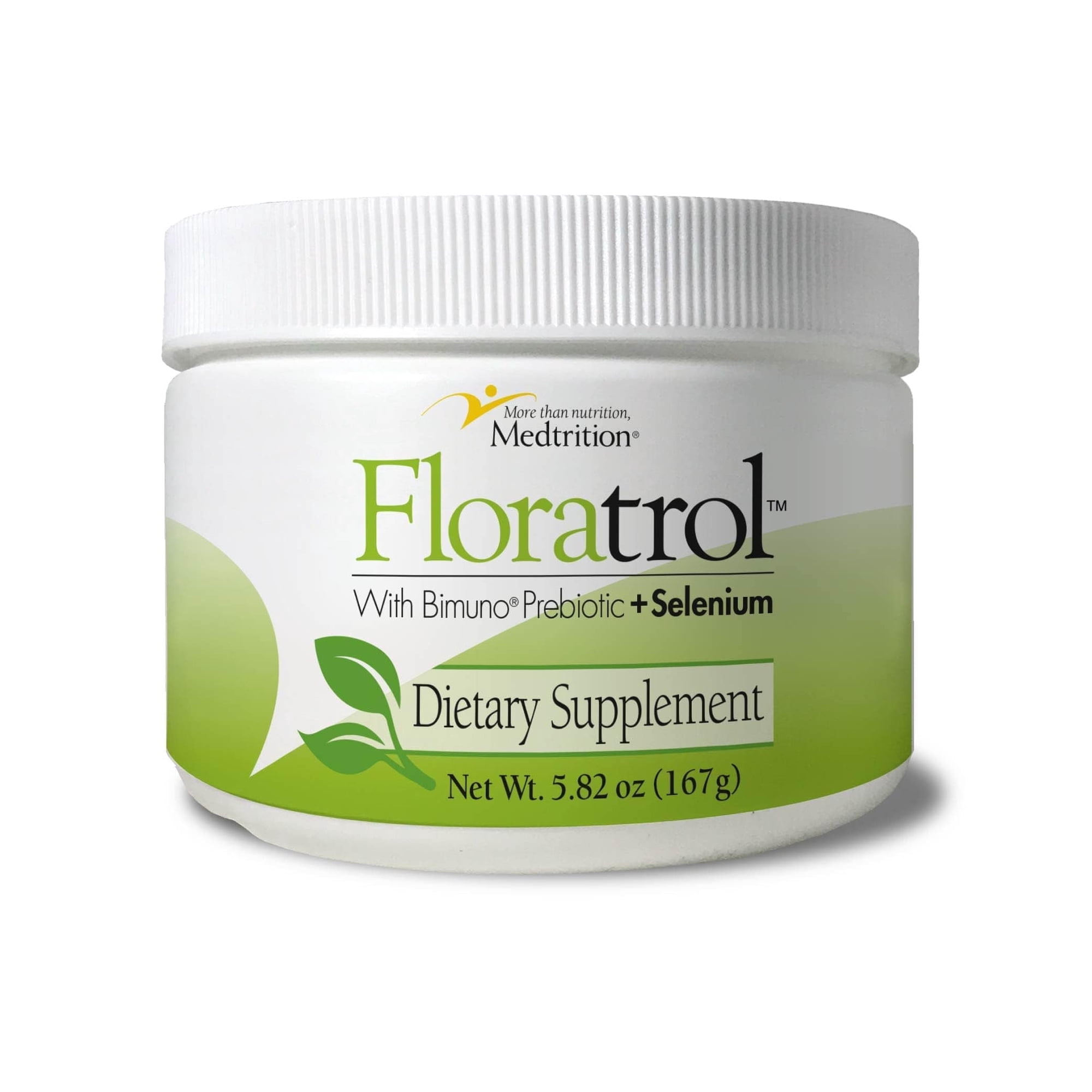 Medtrition Floratrol® Prebiotic Fiber Powder, Gut Health Support, Unflavored, Dietary Supplement 5.82oz (167g)