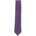 thumbnail image 1 of Zegna Men's Medium Purple Solid Italian Silk Necktie - One Size, 1 of 1