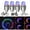 Color, variant on DEELLEEO 4 Pcs LED Wheel Lights Bike Tire Valve Stem Neon Light Bulb for Car Motorcycle Wheel Tyre Valve Dust Cap,Safety,Waterproof,Spoke Flash Lights Car Valve Stems Caps Accessories Bulb