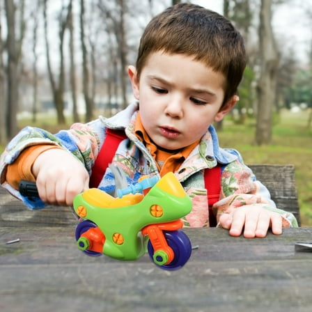 Amosfun Toy Motorbike Motorcycle Toy Plastic 1 Set