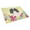 Black & White, variant on Carolines Treasures BB6107LCB Easter Eggs Pekingese Black Glass Cutting Board Large, 12H x 16W, multicolor