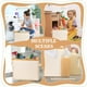 thumbnail image 5 of Cesta de tela para baño con parte superior abierta para pañuelos, ideal para rollos de papel higiénico y accesorios de baño, organizador compacto para baños pequeños y tocadores.,Vsgery, 5 of 7