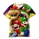 thumbnail image 1 of Camiseta de Super Mario para niños y niñas de 5 a 9 años, camisetas casuales de manga corta, regalos, 1 of 2
