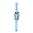 thumbnail image 1 of Ventilador de enfriamiento Ventilador de reloj recargable USB Enfriador de aire portátil ajustable con luz colorida, Azul Eigraketly HA004841-02B, 1 of 6